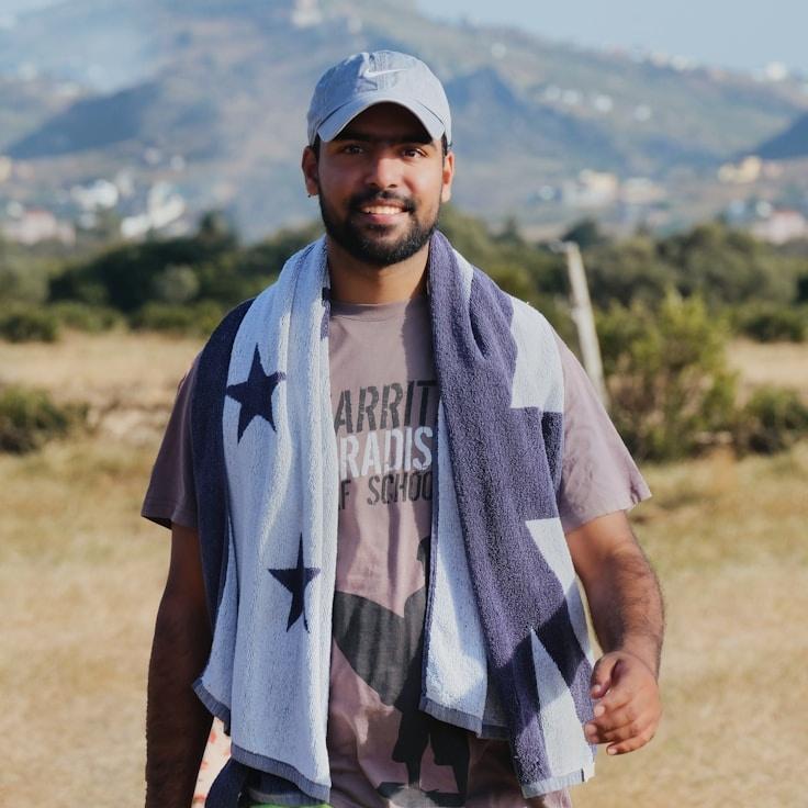 Portrait of Ravi Kapoor, group coordinator and fusion cooking expert